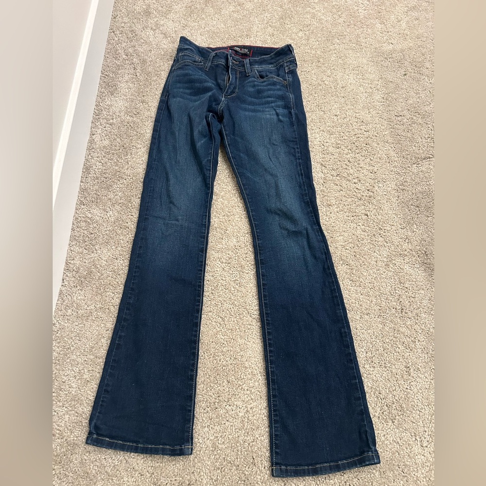 Fran Denim Nora Bootcut Jean Dark Wash Fitness Jeans
